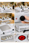 5533 Multi-Functional Electric Coffee & Tea Heater with Adjustable Temperature Control, LED Indicator, 220-240V - White - 5