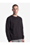 Three Threaded Ribbed Regular Fit Printed Crew Neck Long Sleeve Sweatshirt - 2