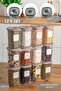 1061 12-Piece Spice Set with Locking Lid and Label - Spice Jar/Storage Container - 350ml - 2