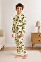 Boy's 100% Cotton Astronaut Pajama Set - 2