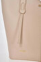 Faux Leather Tote Bag Mink - 5