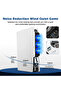 Black Upgraded For PS5 Cooling Fan Quiet Cooler Fan LED Light USB3.0 Hubs for PS5 Disc & Digital Edi - 5