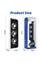 Black Upgraded For PS5 Cooling Fan Quiet Cooler Fan LED Light USB3.0 Hubs for PS5 Disc & Digital Edi