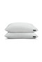 2X Ergonomic Comfortable Adjustable Shredded Foam Pillow with Cooling Surface - Ideal Head & Neck Support - 60X43Cm