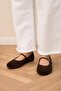 Women's Stylish Leather Ballet Flats - 3