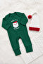 Christmas Themed 3-Piece Newborn Set with Knitwear, Blanket and Hat - 2