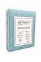 Cotton Satin Striped Elastic Sheet Double Duvet Cover Set - 8