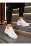 Unisex Faylon Sole Orthopedic Sports Shoes - White - 2