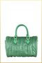Strins Women's Striped Quilted Pattern Travel Bag - Green
