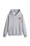 Women's Pink/Red Ciao Bella Printed Hooded Sweatshirt - 2