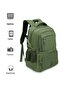 Stylish & Durable Everyday Premium Carry Backpack - 19" (Article BPHW2021) - GREEN - 4