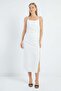 Drapeli Strap Dress with Slits - 4