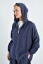 Zippered Hooded 2-Piece Set - 2