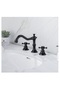 Bathroom Sink Faucet Built-In Black Set of 3 Rustic New Imported with 7 Years Warranty - 5