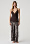 Patterned Triple Pajama Set - 6