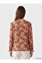 Crew Neck Patterned Blouse (S6) - 4