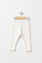 Girl's Patterned Oversize Sweatshirt and Ribbed Leggings Two-Piece Set - 2