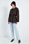 Beli Belted Double-Breasted Collar Oversize Trench Coat - 7