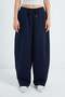 Baggy Sweatpants with Tie Waist - 6