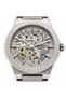Maestro Moonshine Men's Watch – 42mm Grey Skeleton Open-Heart Dial, Self-Winding - 4