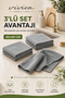 (3 Pieces) Microfiber Cleaning Cloth 40X40 cm – Kitchen, Glass, Countertop and Multi-Purpose Cleaning Cloth, Stain-Resistant, Odor-Free - 4