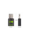 محول USB WiFi Bluetooth، جهاز استقبال خارجي للشبكة اللاسلكية ثنائي النطاق 2.4/5 جيجاهرتز بسرعة 600 ميجابت في الثانية - 2