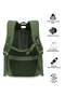 Stylish & Durable Everyday Premium Carry Backpack - 19" (Article BPHW2021) - GREEN - 5