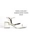 Sandals with Coated Heels 5cm Shoes New Season - 2