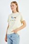 Dog Printed Crew Neck T-Shirt - 3