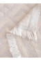 Alita City Lcw Home Gray Dobby Patterned Single Bedspread with a Difference - 3