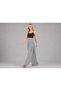Women's Modal Fabric High Waist Crossed Closed Slit Detailed Wide Leg Sweatpants - 3