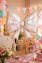 Holographic Bow Foil Balloon 92X58 cm Large Size Party Birthday and Celebration Decoration - 4