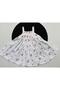 Cute and stylish teddy print frock - 2