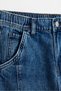 Dikiş detaylı barrel jean - 6