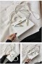 Multi Functional Leather Simple Handbag Shoulder Bag for Shopping,Dating,Work - 3