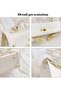 Multi Functional Leather Simple Handbag Shoulder Bag for Shopping,Dating,Work - 6