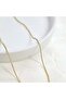 Xuping Cut Thin Top Top Chain Necklace 45 cm Gold - 2