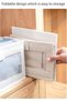Cotton Closet Organizer Box Stackable Storage Bin with Clear Mesh Window and Handle for Clothes Jeans and Hamper - 5