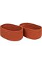 سلة تنظيم/تخزين مستطيلة من كيوبس لاند، سلال منسوجة من حبال القطن الطبيعي للتنظيم، سلة صغيرة للاطفال،