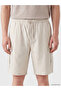 Trendlucky Regular Fit Men's Gabardine Cargo Shorts with a Difference in Color - 3