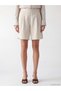 Lcw Everyday Gray Women's Pleated Shorts with Elastic Waist - 2