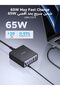 شاحن من يو جرين بمنفذ USB متوافق مع آيفون 17 برو ماكس بـ 6 منافذ بقدرة 500.0 واط مع شحن سريع وتقنية - 3