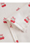 Nevavm Cherry Pattern Double Pique Set with a Difference - 6