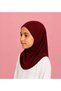 Girls Hijab for Kids – Modest Islamic Headscarf for Muslim Girls, Comfortable Pull-On Style Kids Hijab for Everyday Wear - 3