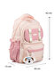 Premium Imported Waterproof Fabric Multi-Compartment School, Sports, Travel, Laptop Backpack Powder Rose 15F - 3