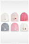 100% Cotton Double Layer Combed Cotton Beret for Girls (1-4 Years) - 3