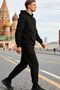 طقم بدلة رياضية شتوية للرجال مبطنة بالقطن - 2