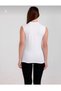 Women's Half Fisherman Zero Sleeve Sleeveless Bodysuit - 3