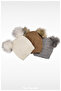 Winter, Autumn New Double Pompom Quality Beret - 7