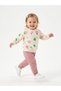 Cotton Floral Detailed 2-Piece Baby Girl Set - 4
